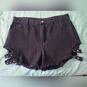 Black shorts